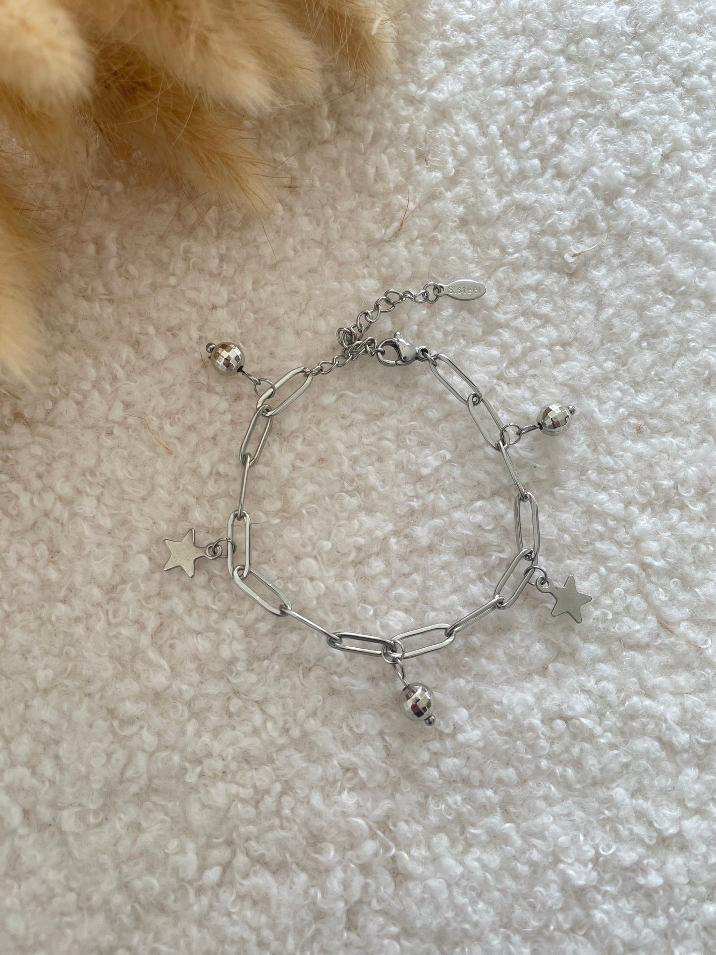 Bracelet boule à facette