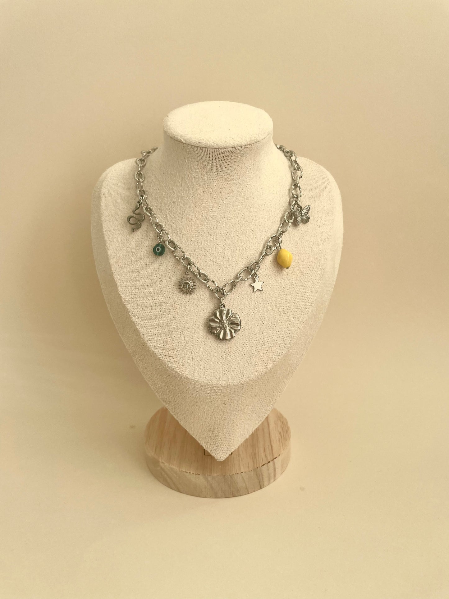 Collier trèfle