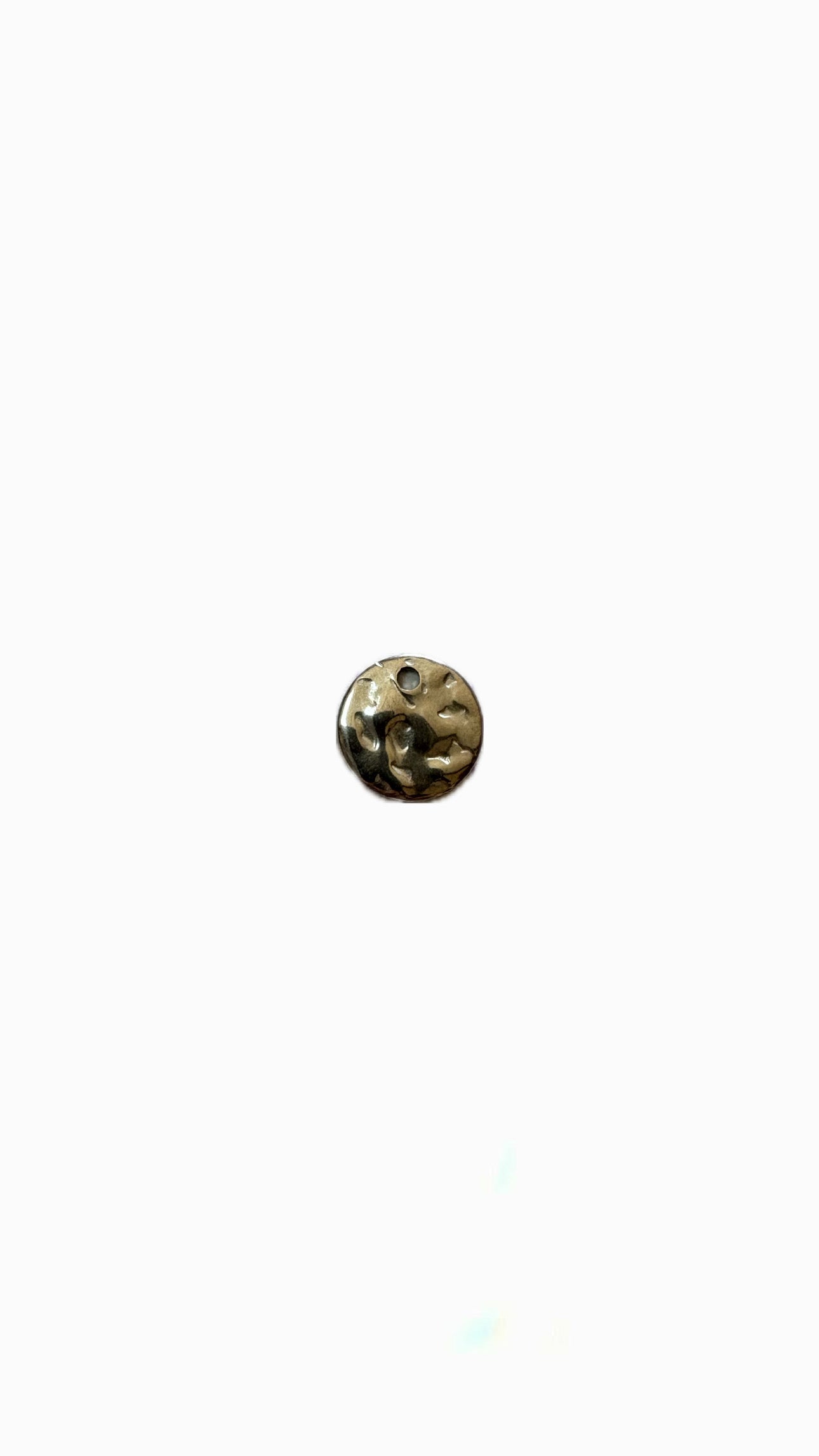 34- Charm Médaillon 10mm (texturé)
