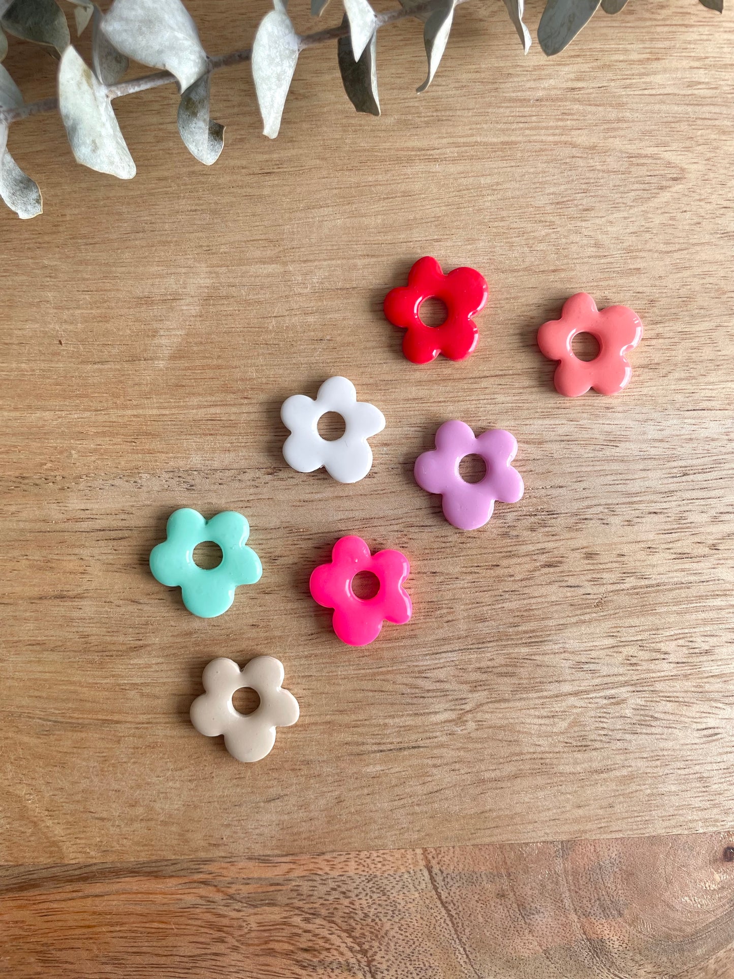 Créoles interchangeables petite fleur - Édition Printemps/Été