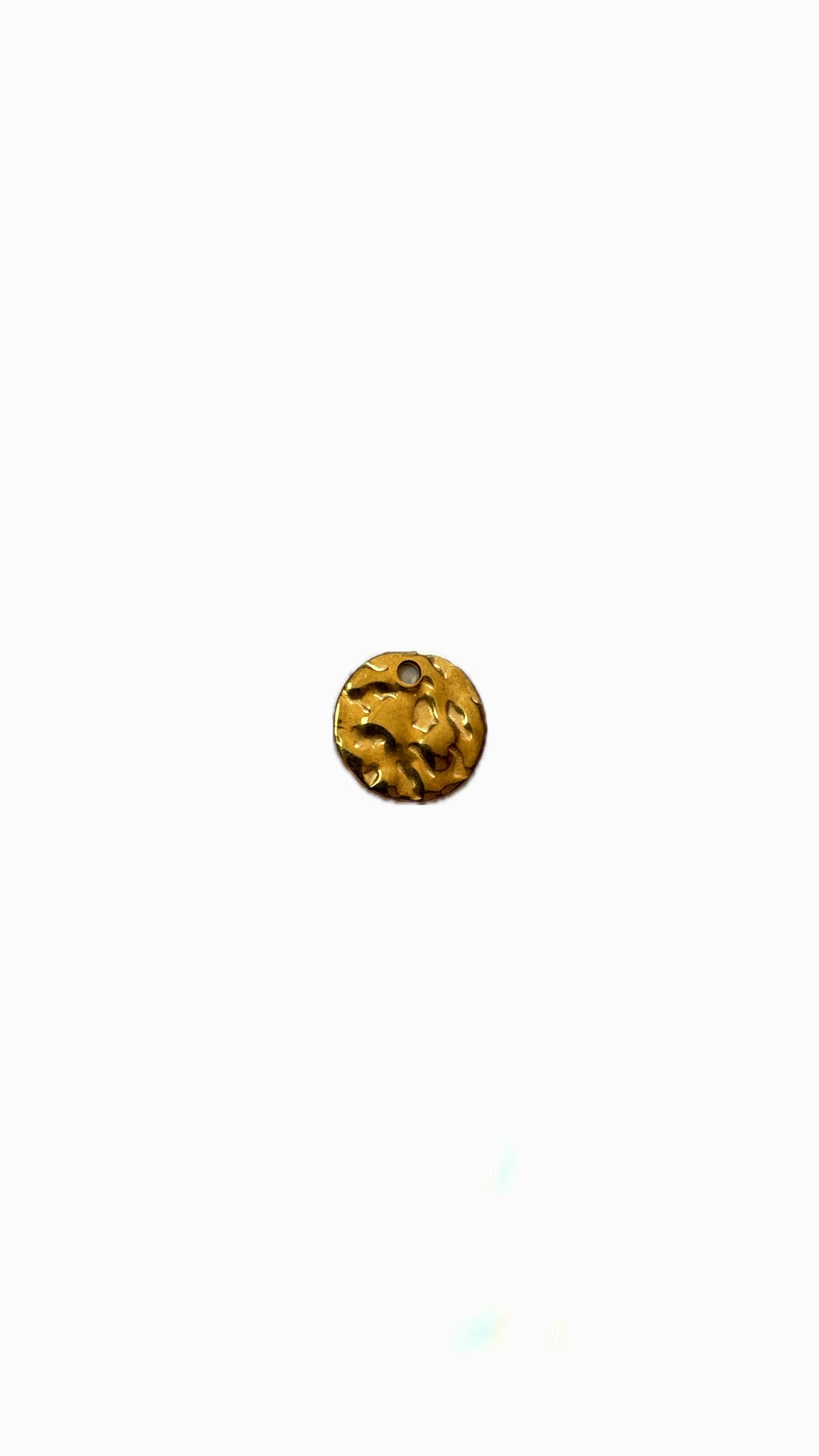 34- Charm Médaillon 10mm (texturé)