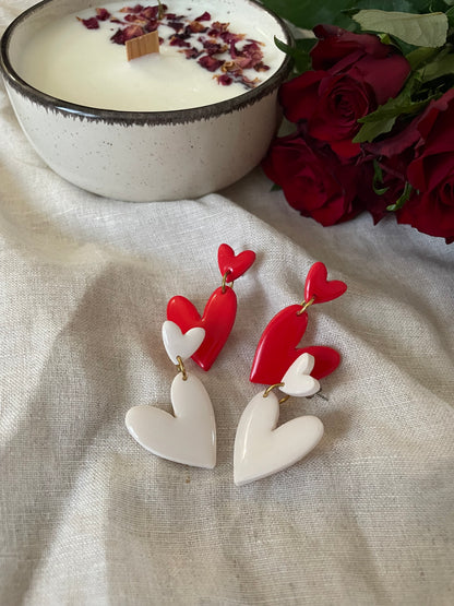 Boucles double cœur