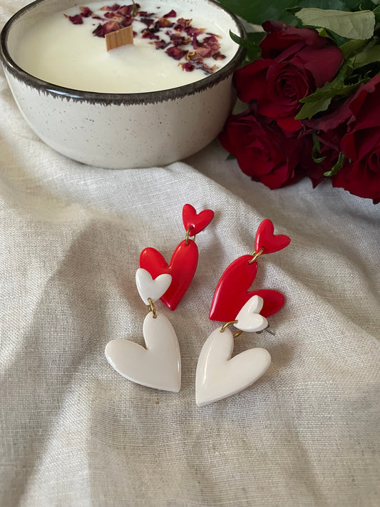 Boucles double cœur