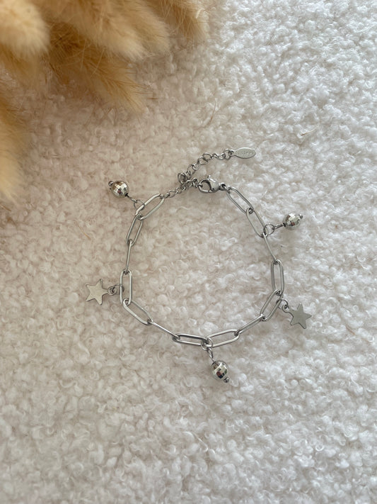 Bracelet boule à facette