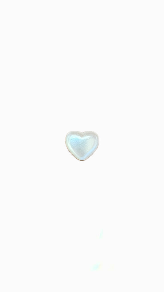 40- Charm Petit cœur nacré