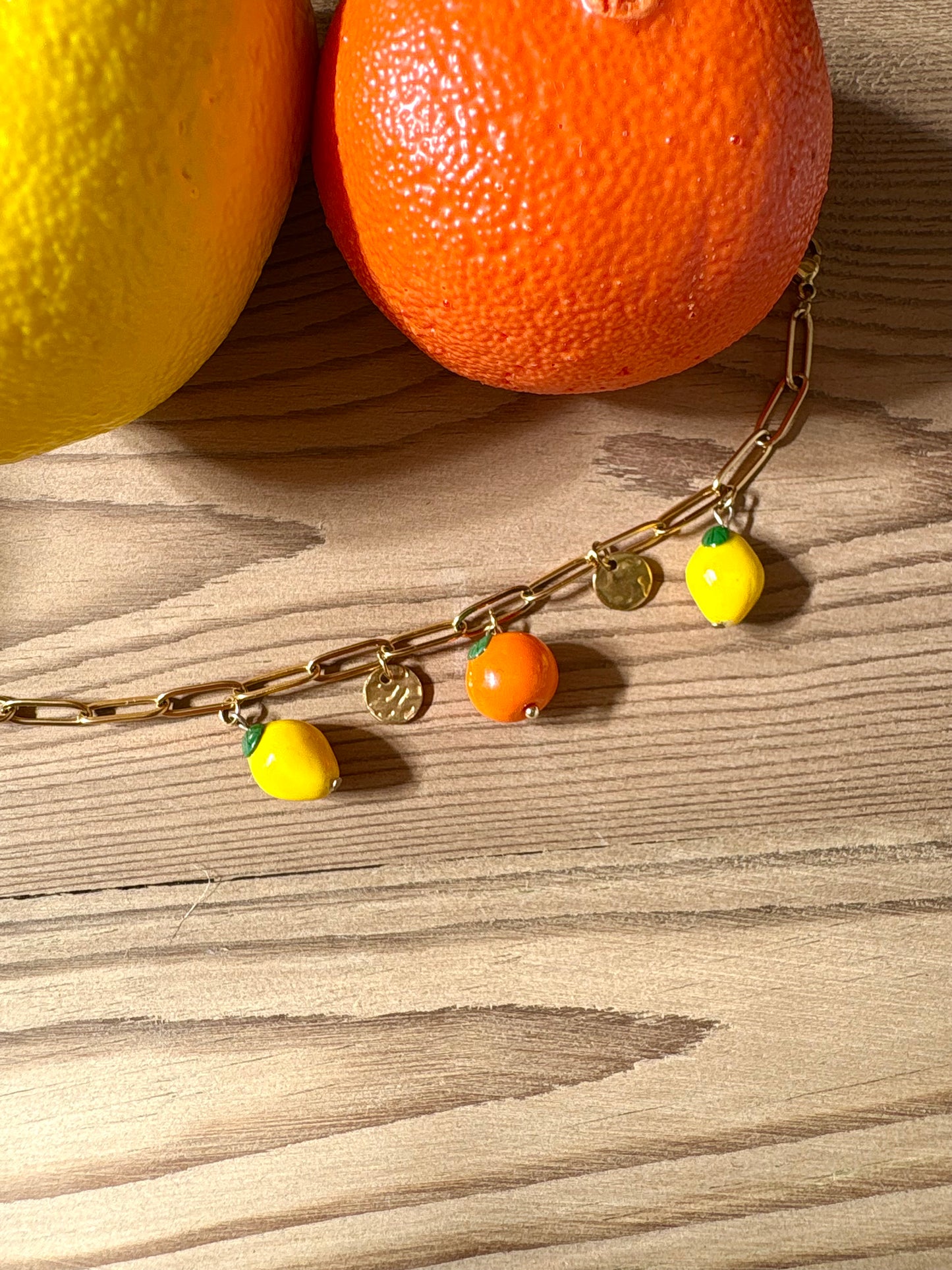 Bracelet agrumes