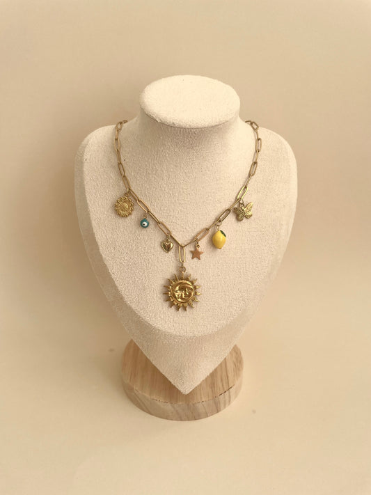 Collier papillon