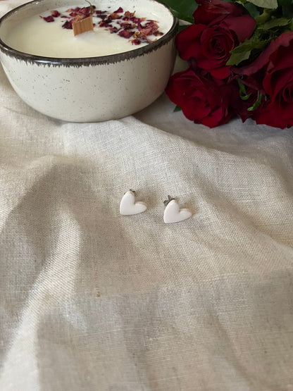Puces d’oreilles mini cœur