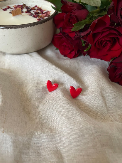 Puces d’oreilles mini cœur