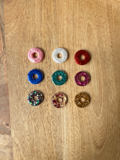 Créoles interchangeables rondes