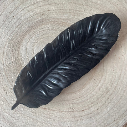 Vide poche plume noire